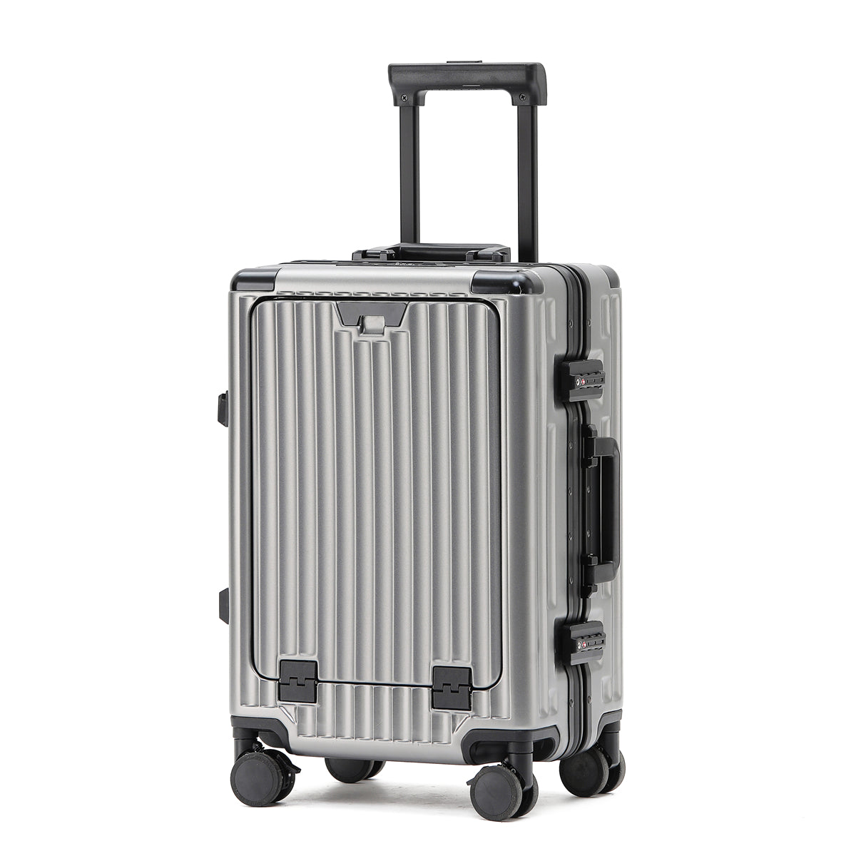 PRIME USB CHARGER SUITCASE | GRAY