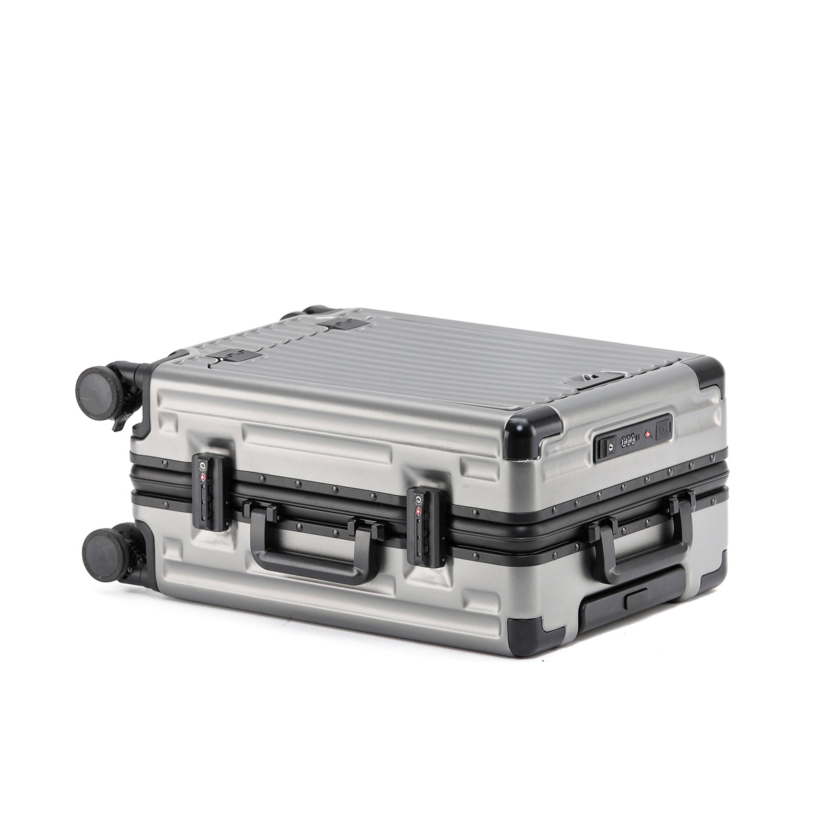 PRIME USB CHARGER SUITCASE | GRAY